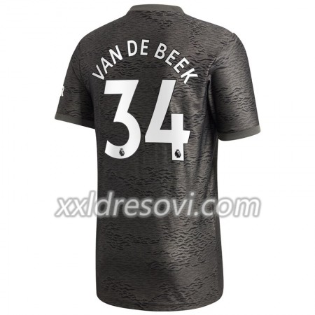 Manchester United Donny van de Beek 34 Drugi Nogometni Dres 2020-2021